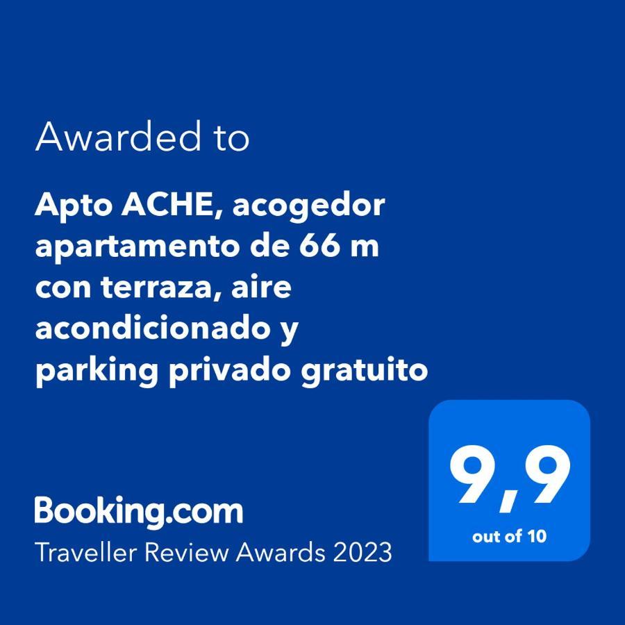 דירות לוס אבריגוס Apto Ache, Acogedor Apartamento De 66 M Con Terraza, Aire Acondicionado Y Parking Privado Gratuito מראה חיצוני תמונה